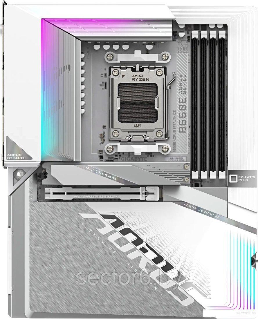 Материнская плата Gigabyte B650E Aorus Stealth Ice