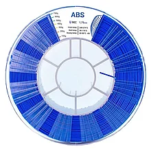 Катушка пластика REC ABS 1.75мм 0,75 кг, синяя