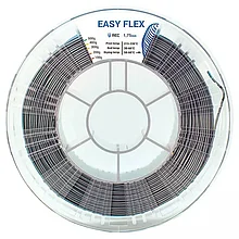 Катушка пластика REC Easy Flex (TPU) 1.75мм 0,5 кг, серебристая
