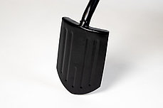 Лопата штыковая долговечная Заря-Д с металлическим черенком и V-ручкой, фото 3