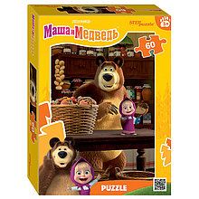 Мозаика puzzle 60 Маша и Медведь. Лесные истории