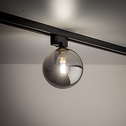 Трековый светильник шар TRACER черного цвета 4922 TK Lighting