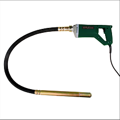 Вибратор глубинный Zitrek ZKVD1000 вал 1.5 м. со встроенной булавой D 35 мм.