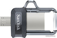 USB Flash SanDisk Ultra Dual M3.0 128GB [SDDD3-128G-G46]