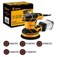 Эксцентриковая шлифмашина DEKO ZKG400