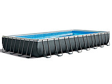 Бассейн Intex Ultra Frame 26374 (975х488х132) серый