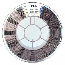 Катушка пластика REC PLA 1.75мм 0,75 кг, серебристая