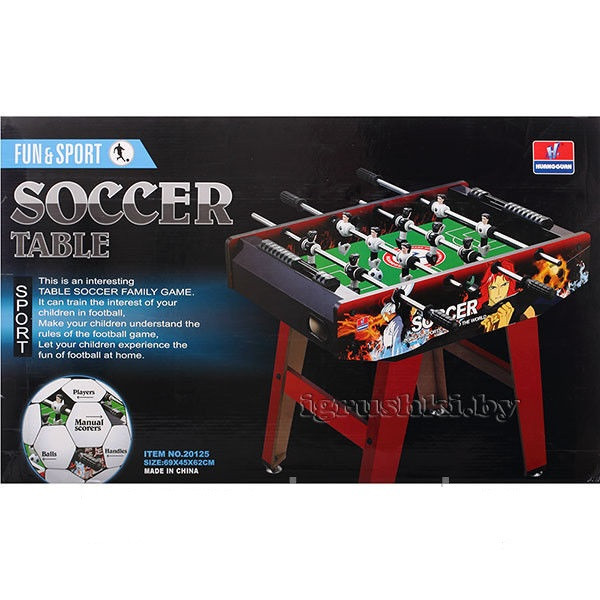 Настольный футбол (кикер) SOCCER TABLE 20125 - фото 2 - id-p35004896