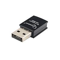 Gembird Сетевой адаптер WiFi 300 Мбит, мини, USB, 802.11b/g/n, RTL8192EU (WNP-UA-005)