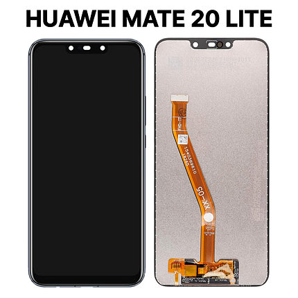 Экран для Huawei Mate 20 lite (SNE-LX1) c тачскрином, черный, фото 2