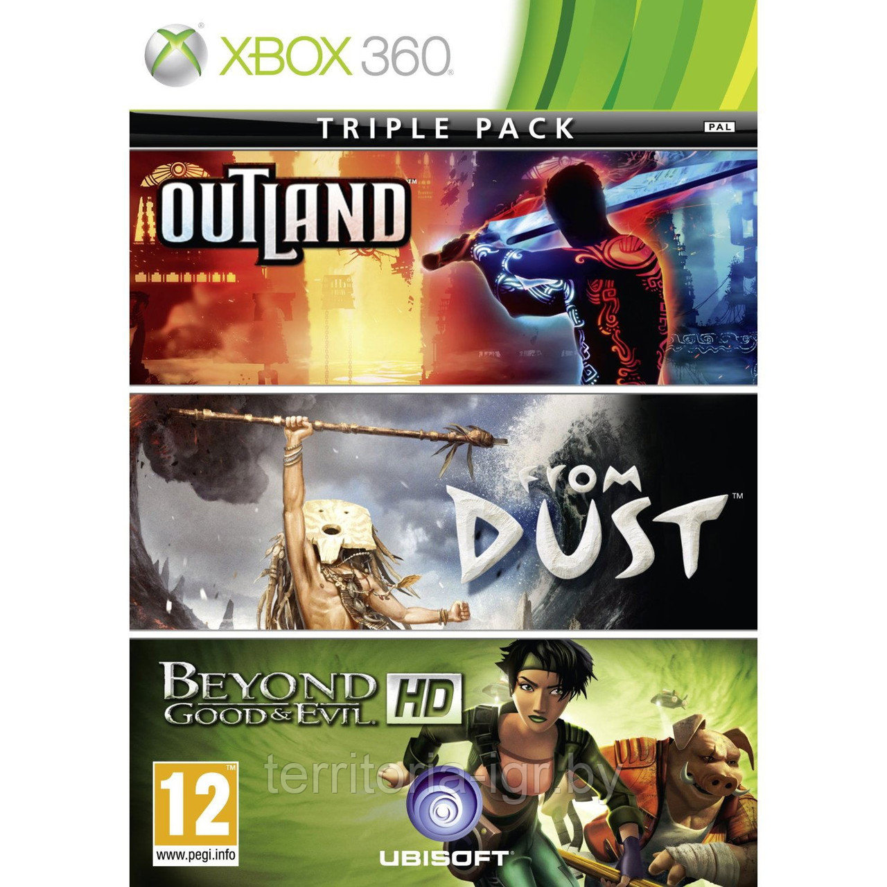Ubisoft Triple Pack Xbox 360