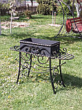 Дачный мангал с коваными элементами №2, фото 4