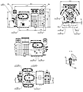 Компрессор поршневой Belief BS-SH-6H40-126E (Аналог BITZER 6GE-40Y-40P), фото 6