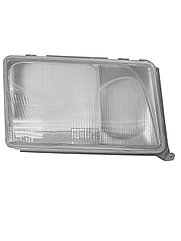 Стекло переднй фары (правое) MERCEDES (W124) 1993 -1995 (без рамки), SBZ1108(K)R