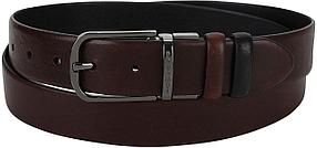 Ремень мужской Piquadro Black Square CU4877B3/TMN темно-коричневый/черный натур.кожа