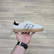 Кроссовки Adidas Sambae Cream White Leopard, фото 2