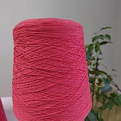 Пряжа Smeraldo art Gel 85% хлопок,15%полиэстер 750 м 100г цвет: коралл