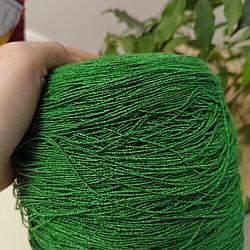 Пряжа Casa del Filato art Joy, 77% хлопок ,23% полиамид, 530 м 100г, цвет зеленый лист