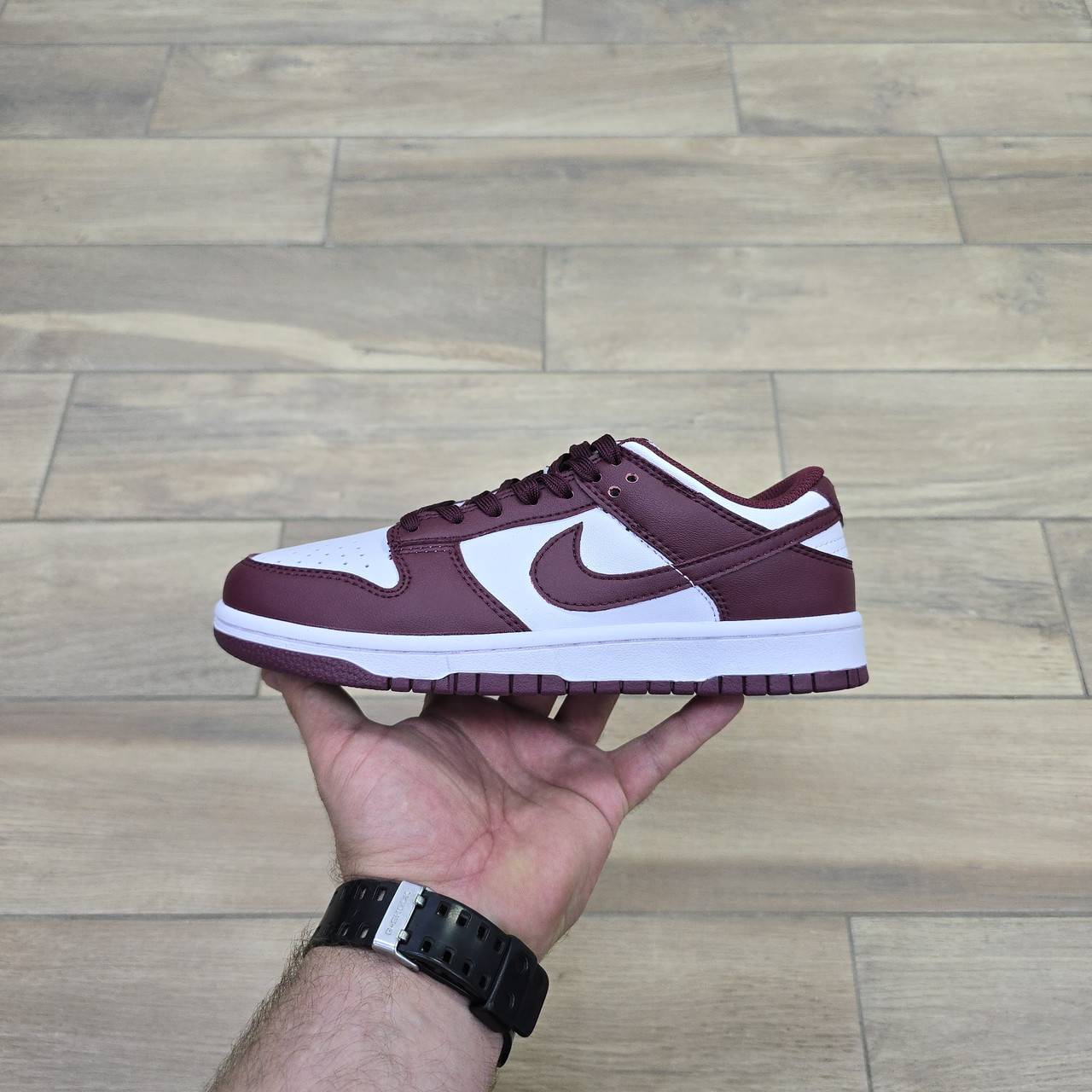 Кроссовки Wmns Dunk Low Dark Beetroot