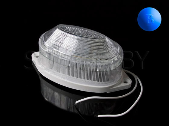 Светодиодный стробоскоп 220V, 0.5W, синий LUX