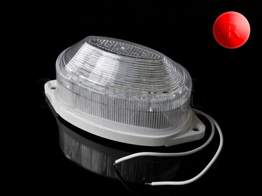 Светодиодный стробоскоп 220V, 0.5W, красный LUX