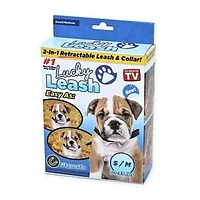 Регулируемый ошейник поводок Lucky Leash (размер s/m)
