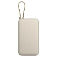 Портативный аккумулятор Xiaomi Mi Power Bank With Cable USB-C 20000mAh PB2030MI Beige