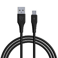 BY Кабель для зарядки Классик Micro USB, 1м, 3A, черный