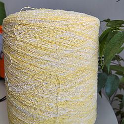 Lineapiu art Mirta 70% органический хлопок,30% полиамид 750 м 100г цвет: банановый секционного крашения