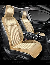 Накидка массажная деревянная косточки PSV WOOD PRO FRONT (Бежевый), одна штука