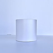 Коробка шляпная перламутровая, D12/H11,5 см, белый