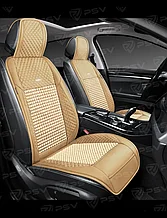 Накидка массажная деревянная косточки PSV WOOD ROMB FRONT (Бежевый), одна штука