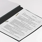 Скоросшиватель пластиковый STAFF, А4, 100/120 мкм, черный, фото 6