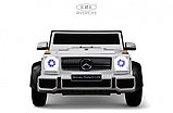Детский электромобиль RiverToys Mercedes-Maybach G650 Landaulet M999MM (белый) Двухместный до 100кг, фото 5