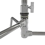 Стойка со штангой KUPO CT-40MK MASTER C-STAND TURTLE BASE GRIP ARM, фото 6