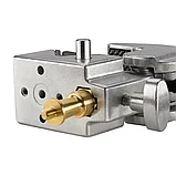 Зажим KUPO KCP-710 CONVI CLAMP SILVER W/RATCHET HANDLE & KCP-7SDL SADDLE, фото 2