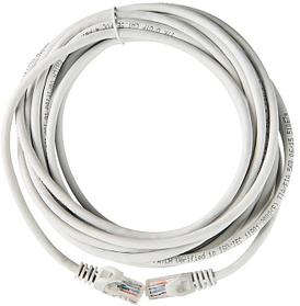 ITK Коммутационный шнур (патч-корд), кат.5Е UTP, LSZH, 10м, серый PC01-C5EUL-10M