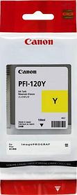 Canon PFI-120Y 2888C001 Картридж для TM-200/TM-205/TM-300/TM-305, 130 мл. жёлтый