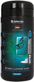 DEFENDER Влажные чистящие салфетки CLN 30102 PRO в пласт. тубе, 100шт.