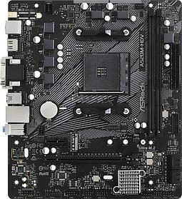 MB ASRock A520M-HDV Soc-AM4 (A520) 1xPCI-Ex16 1xPCI-Ex1  1xUltra M.2 2xDDR4 4733+Mhz DVI+VGA+HDMI mATX RTL
