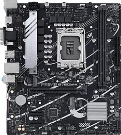 Материнская плата ASUS PRIME B760M-K D4 Soc-1700 (B760) PCI-E 4.0x16 2xPCI-Ex1 2xUltra M.2 2xDDR4 5333MHz