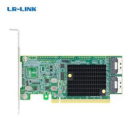 Адаптер для SSD LR-LINK LRNV9F24 PCIe x16 to Two SlimSAS SFF-8654 8i Retimer Adapter