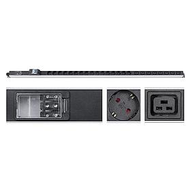 Блок розеток для 19" шкафов 32А Cabeus PDU-32-16S-8C19-B-T 24 розетки