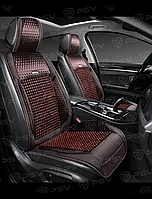 Накидка массажная деревянная косточки PSV WOOD PRO FRONT (Коричневый), одна штука