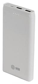 Внешний аккумулятор (Power Bank) Cactus CS-PBFSMT-10000, 10000мAч, белый