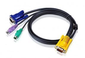 Кабель ATEN CABLE SP15M -- HD15M/MINIDIN6M; 3M (2L-5203P)