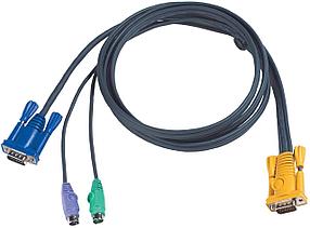Кабель ATEN CABLE SP15M -- HD15M/MINIDIN6M; 6M (2L-5206P)