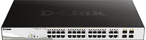 Коммутатор D-Link DGS-1210-28P/FL1A, управляемый
