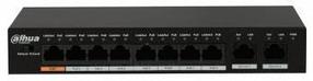 Коммутатор Dahua DH-PFS3010-8ET-96, неуправляемый