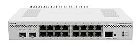 Коммутатор MIKROTIK CCR2004-16G-2S+PC, управляемый